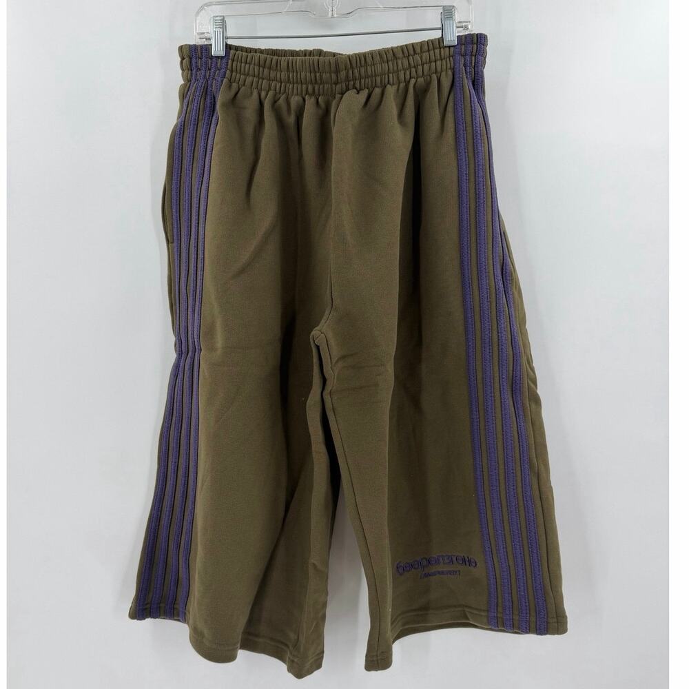 GV Gallery Raspberry Hills V2 Baggies 3/4 Sweat Shorts Olive Purple Size S Rare